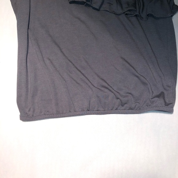 American Eagle One-Shoulder Ruffle Top - Picture 2 of 4